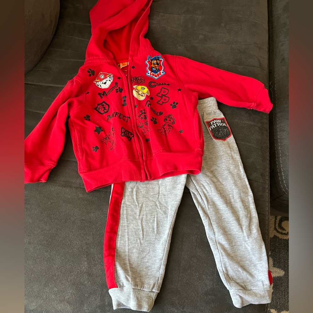Nickelodeon - Paw Patrol Zip Up Hoodie/Sweatpants Set - 2T